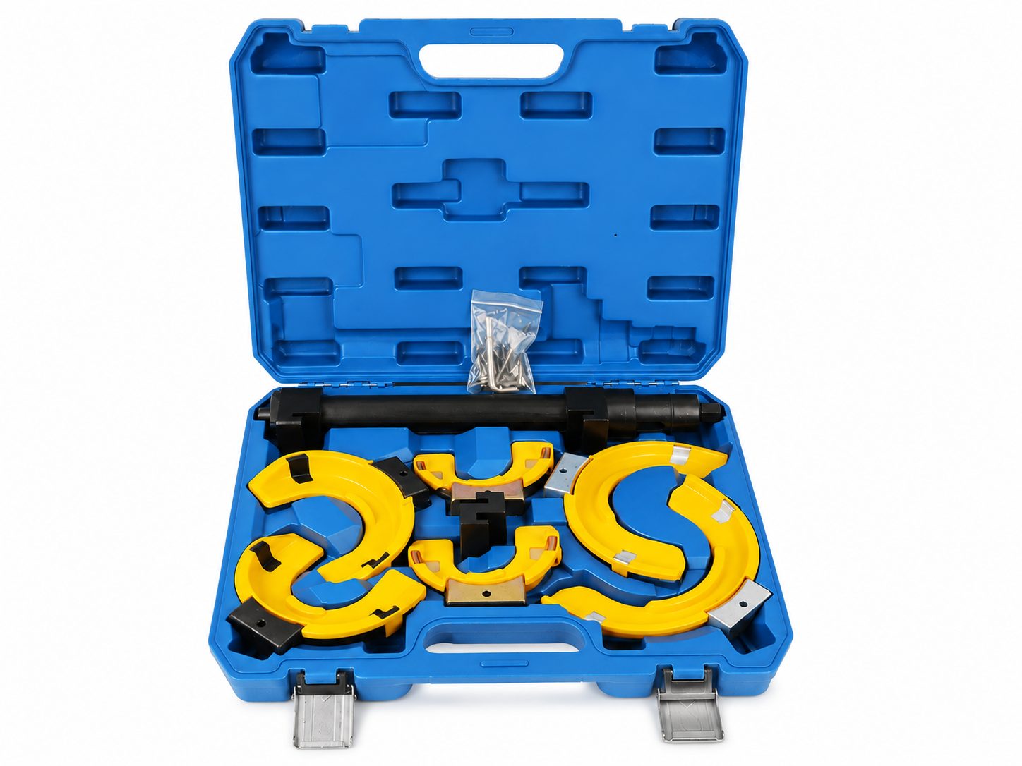 Non-Disassembly Shock Absorber Spring Compressor with Protective Sleeves – FIDATORQ FD6008A